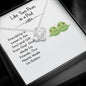 Like Two Peas in a Pod - Love Knot Necklace