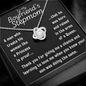 To My Boyfriend's Stepmom - Mono Noir US Version - Love Knot Necklace - The Gift Eternal