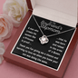 To My Boyfriend's Stepmom - Mono Noir US Version - Love Knot Necklace - The Gift Eternal