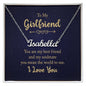 To My Girlfriend - You Are My Best Friend - Personalized Name Necklace
