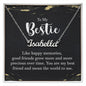 To My Bestie - Like Happy Memories - Personalized Name Necklace