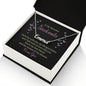 To my Beautiful Soulmate - Each Day with You - Personalized Name Necklace
