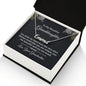 To my Beautiful Granddaughter - Love Grandmother - Personalized Name Necklace