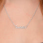 To My Girlfriend - You Are The Only - Personalized Name Necklace