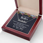 To my Amazing Sister - Distance Never Separates - Personalized Name Necklace