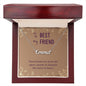 To My Best Friend - True Friends Are Never Far - Personalized Name Necklace