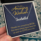 To an Amazing Woman Mum - Personalized Name Necklace