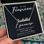 To My Fiancee - Personalized Name Necklace