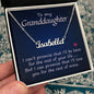 To My Granddaughter - Personalized Name Necklace