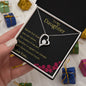 To My Daughter - Never Feel Alone - Forever Love Necklace