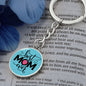 Best Mom Ever - Engravable Circle Keychain