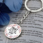 Trust in the Lord - Proverbs 3:5 - Engravable Circle Keychain